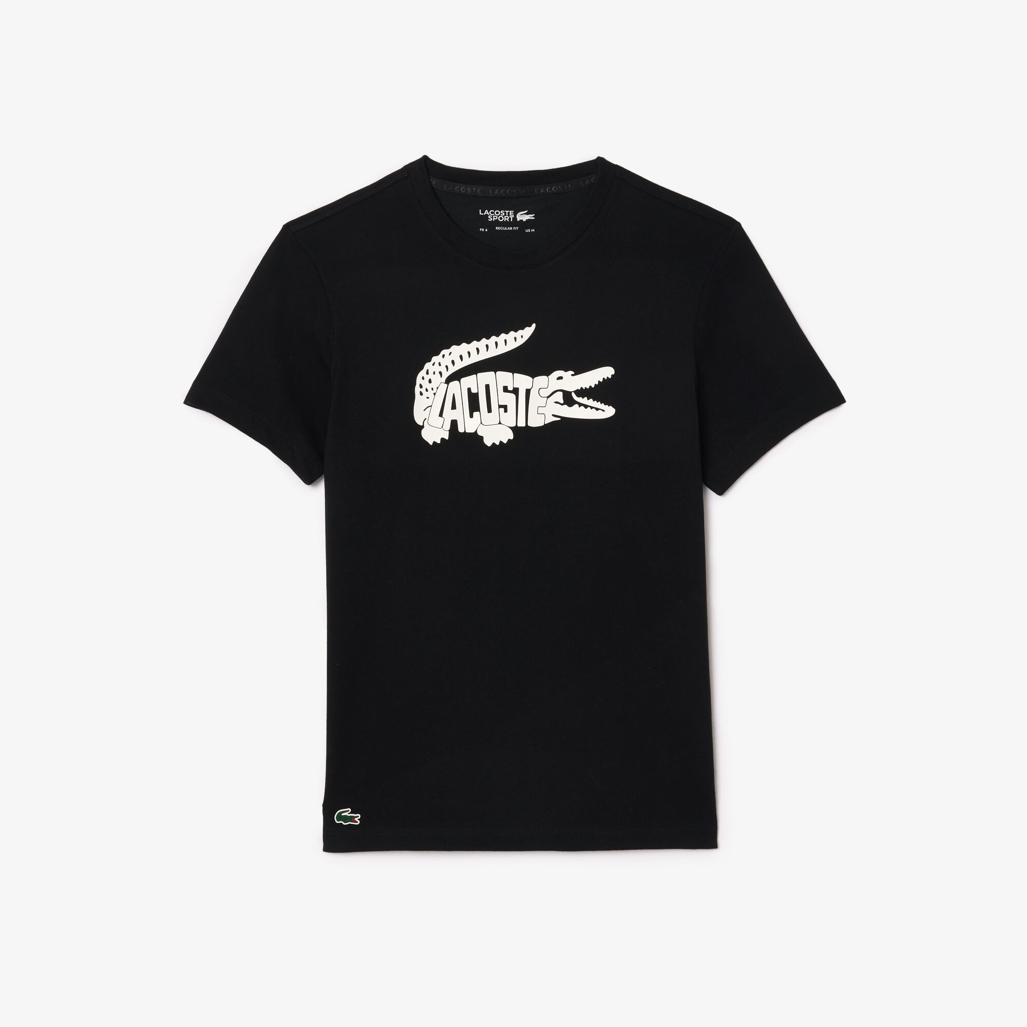 T shirt on sale lacoste logo