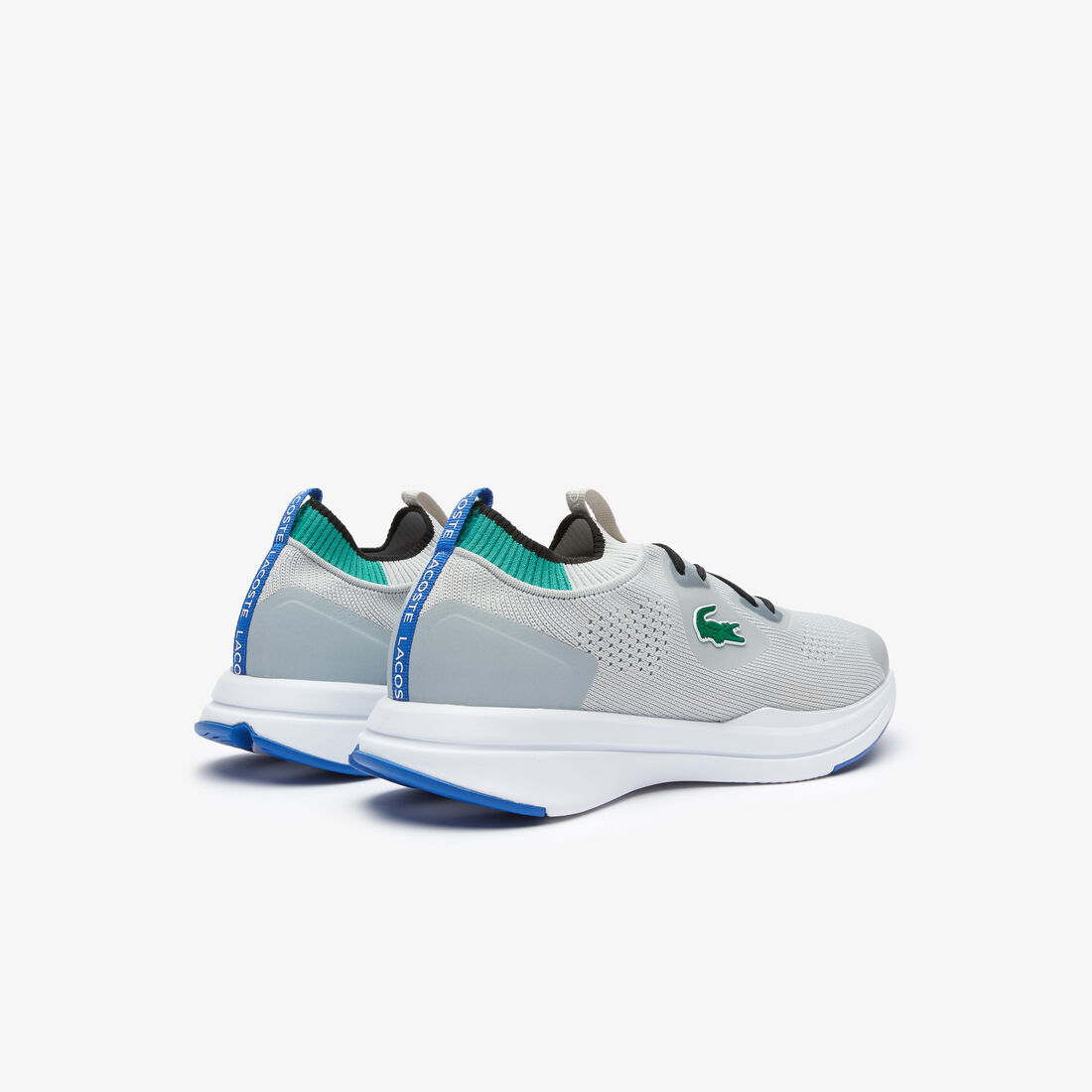 Men's Lacoste Run Spin Knit Textile Sneakers Men's Lacoste Run Spin Knit Textile Sneakers