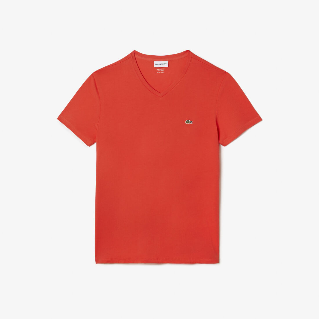 Men's V-neck Pima Cotton Jersey T-shirt