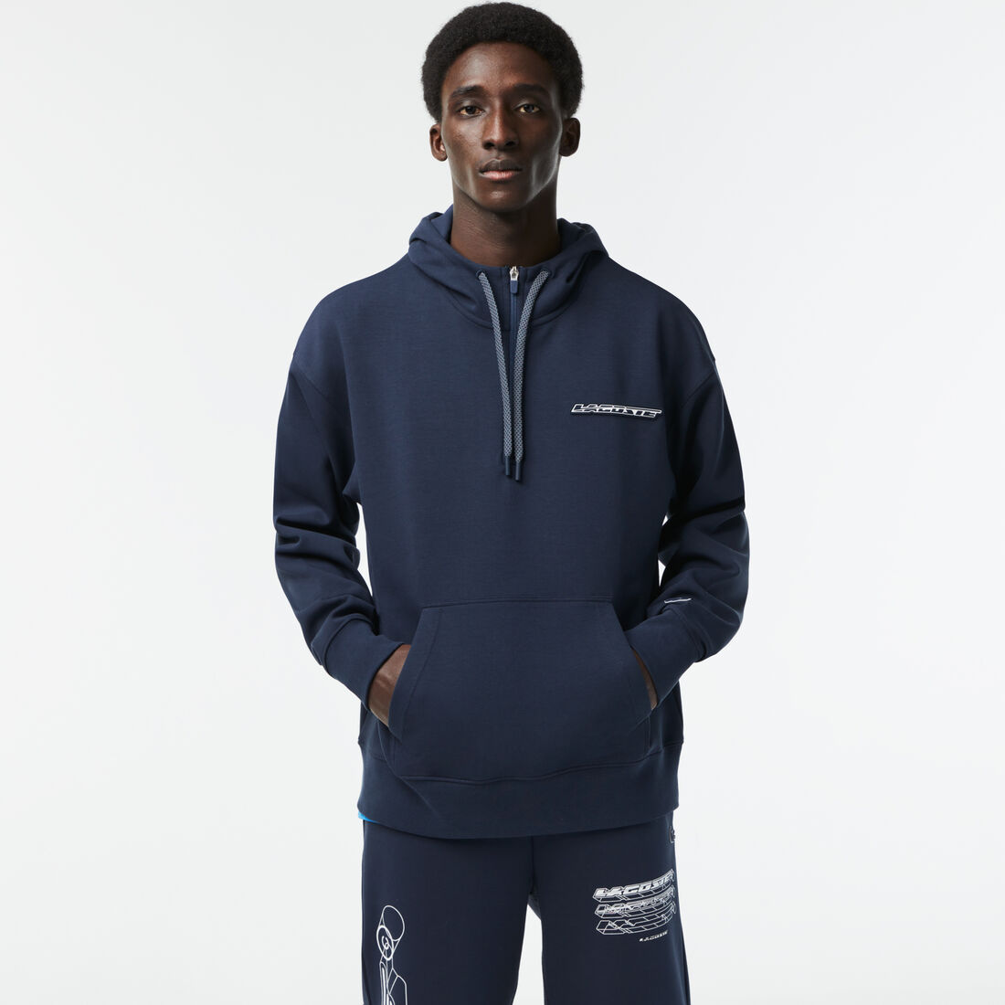 Men&rsquo;s Loose-Fit Double-Sided Hoodie