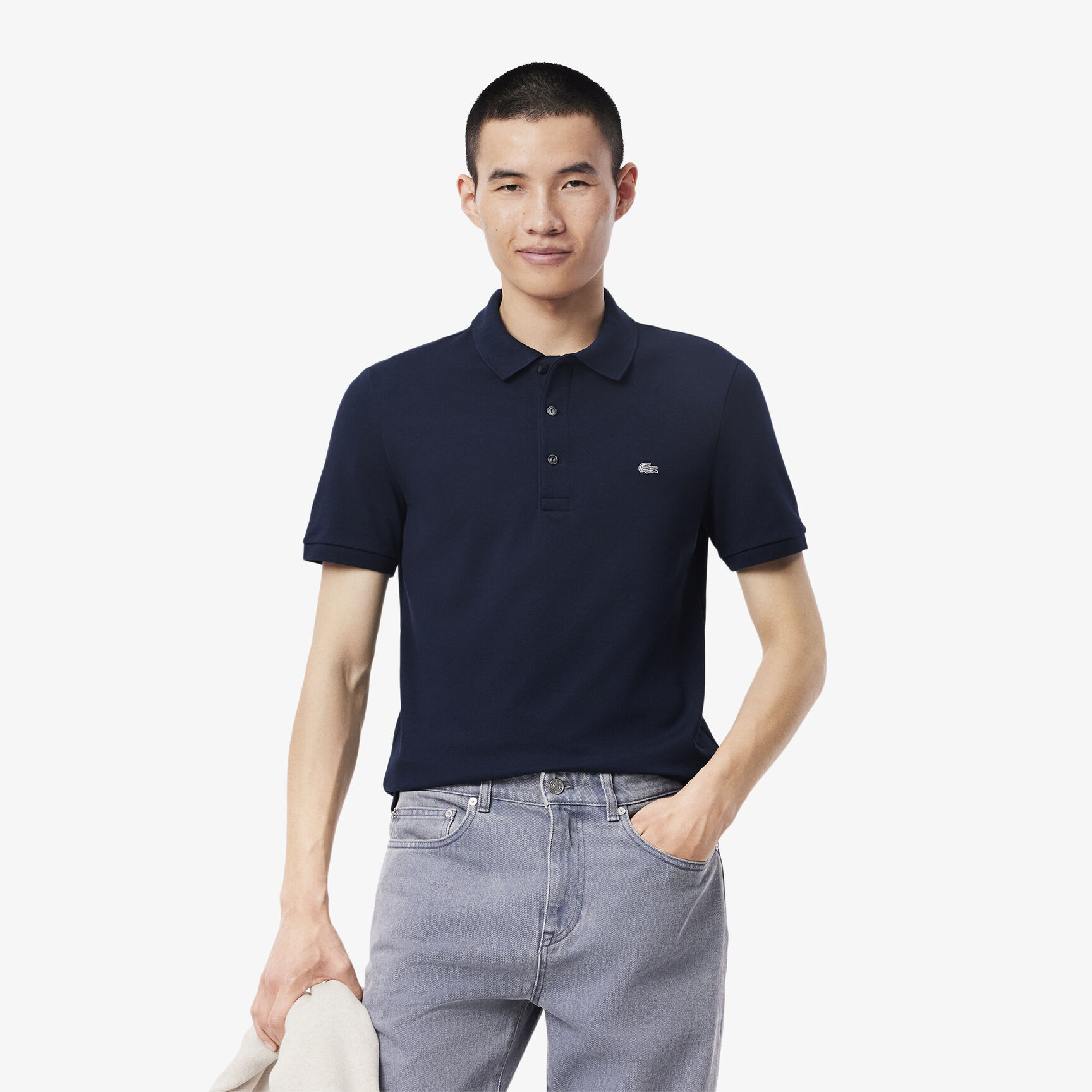 Slim Fit Stretch Petit Pique Polo Shirt Slim Fit Stretch Petit Pique Polo Shirt