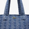 lacoste xxl summer pack jacquard motif tote