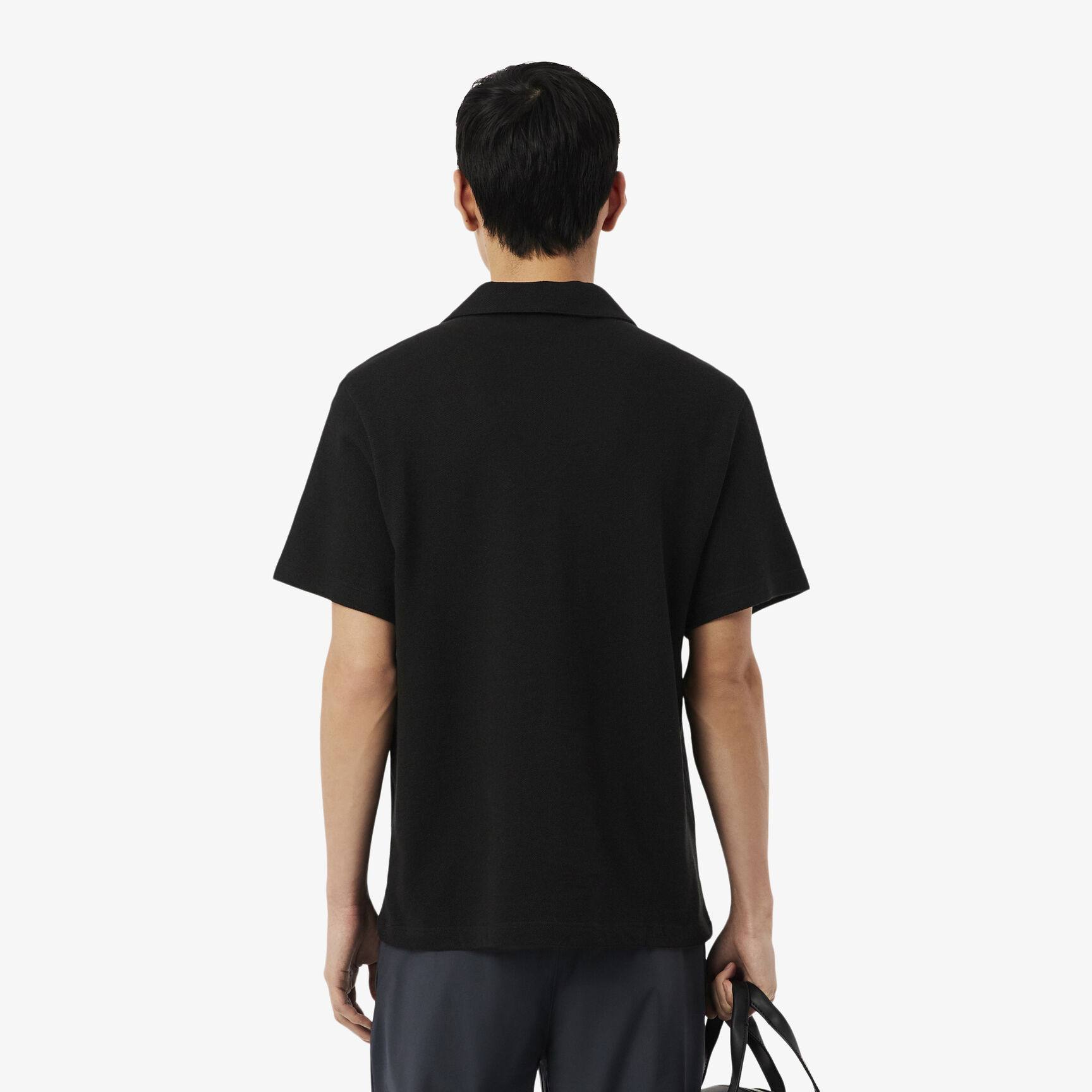 Classic Fit Cotton-Linen Polo Shirt