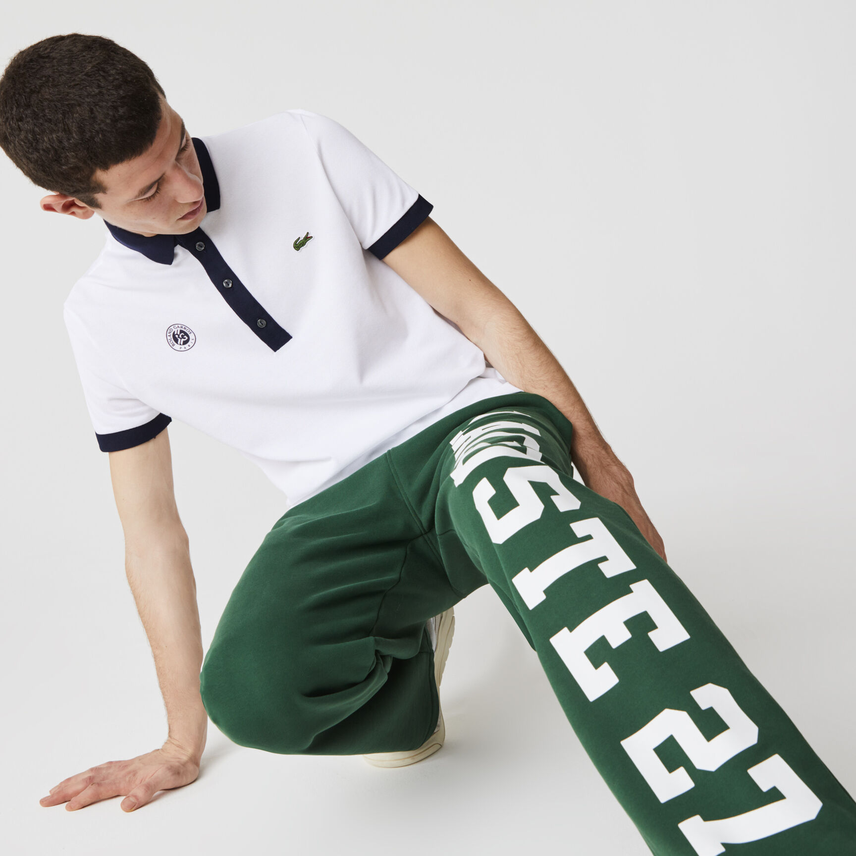 Men’s Lacoste SPORT French Open Edition Cotton Piqué Polo Shirt Men’s Lacoste SPORT French Open Edition Cotton Piqué Polo Shirt