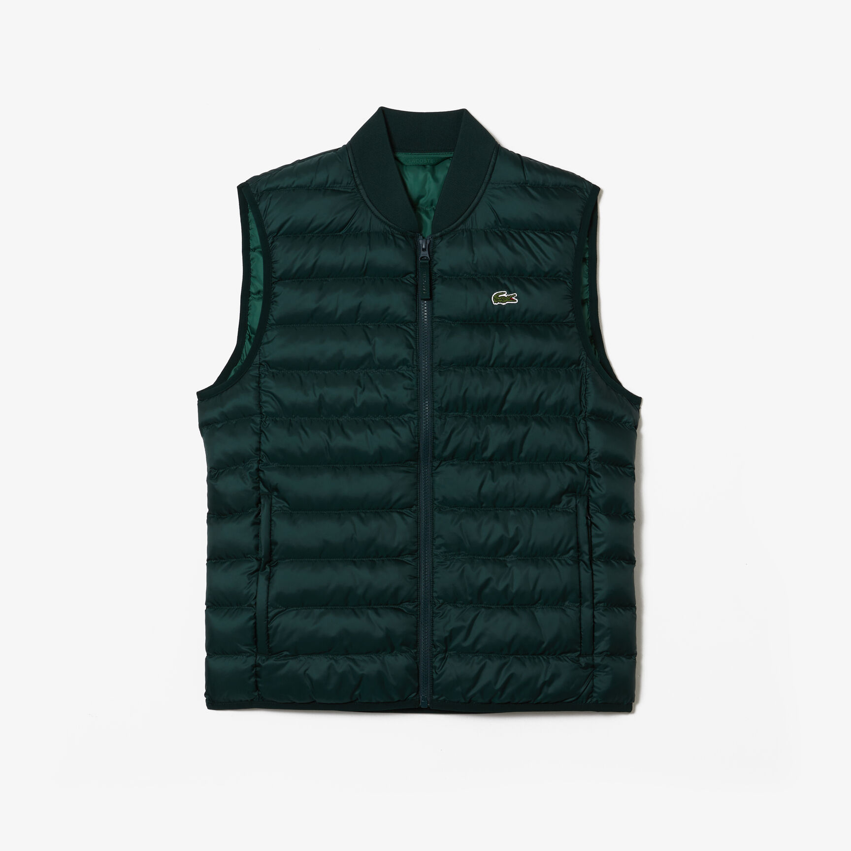 Men's Lacoste Padded Water-Repellent Vest Jacket Men's Lacoste Padded Water-Repellent Vest Jacket