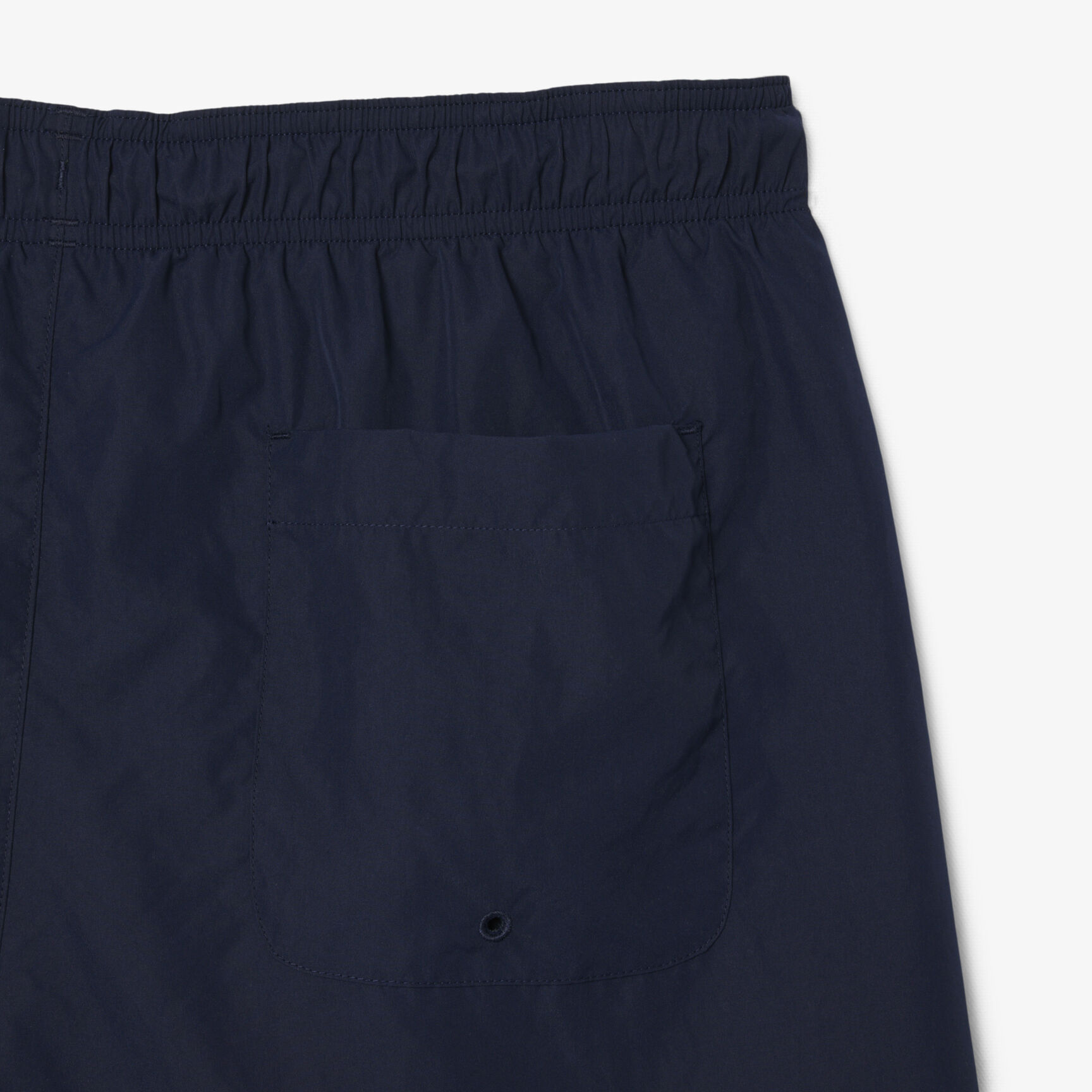 Mid Length Monochrome Swim Trunks