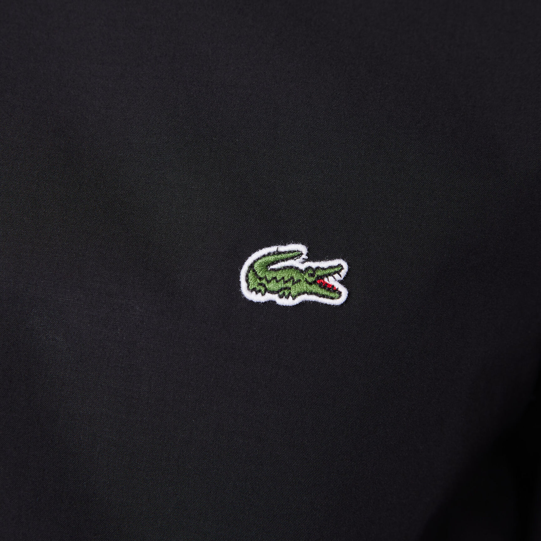 قميص قطن بوبلين مطاطي بقصة ضيقة للرجال