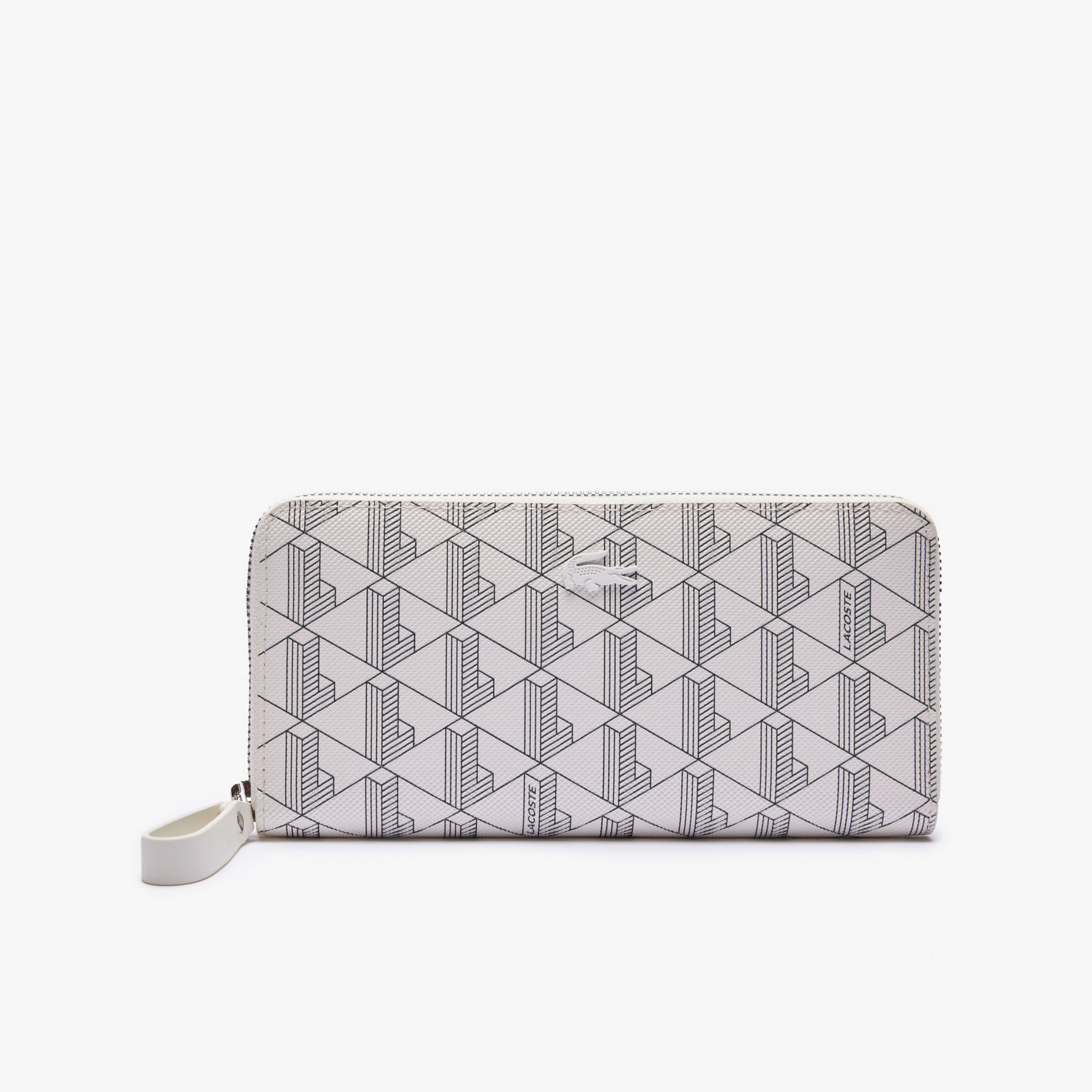 Women's Lacoste Monogram Print Zip Wallet Women's Lacoste Monogram Print Zip Wallet