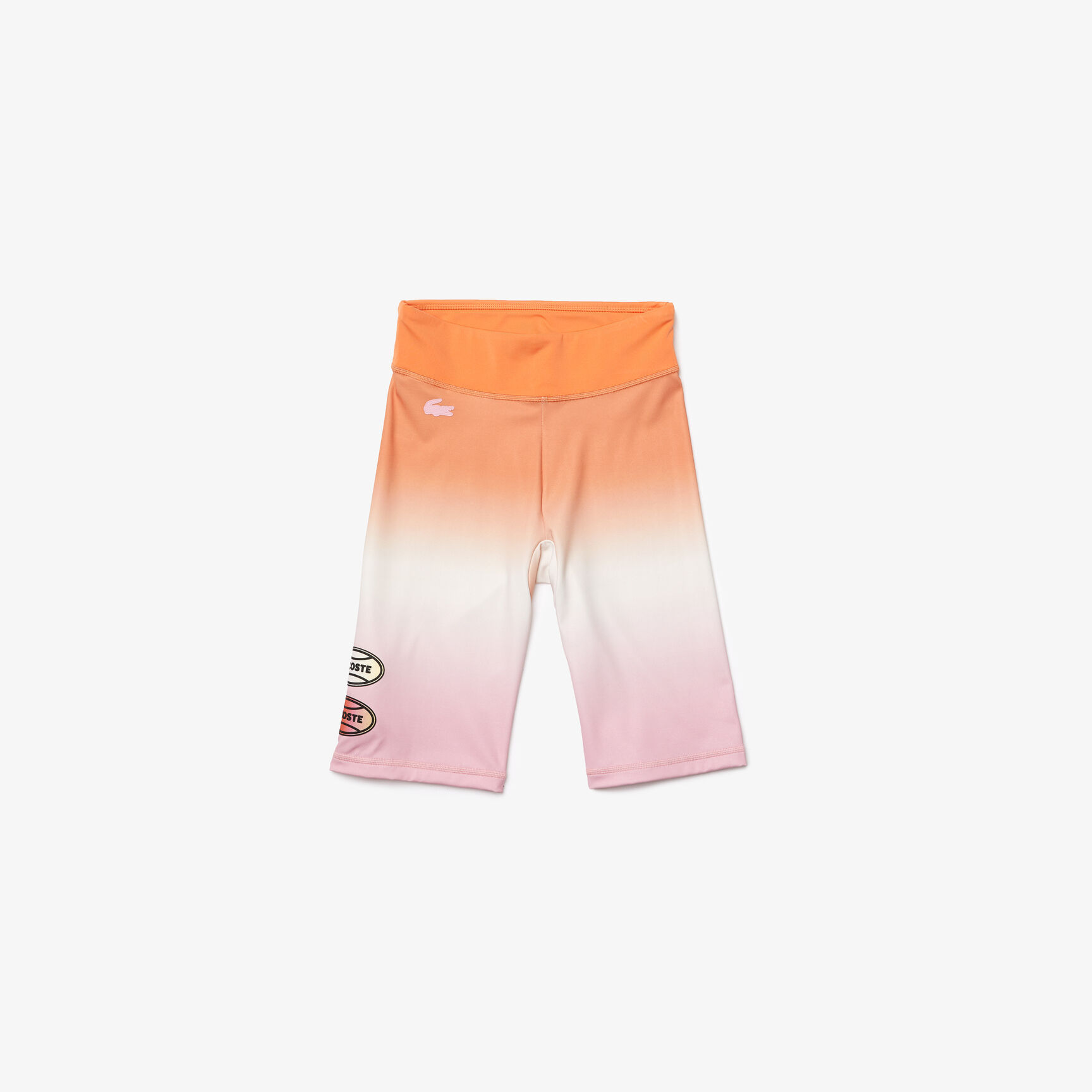 شورت بايك صيفي بلون متدرج للنساء مجموعة Lacoste Sport شورت بايك صيفي بلون متدرج للنساء مجموعة Lacoste Sport