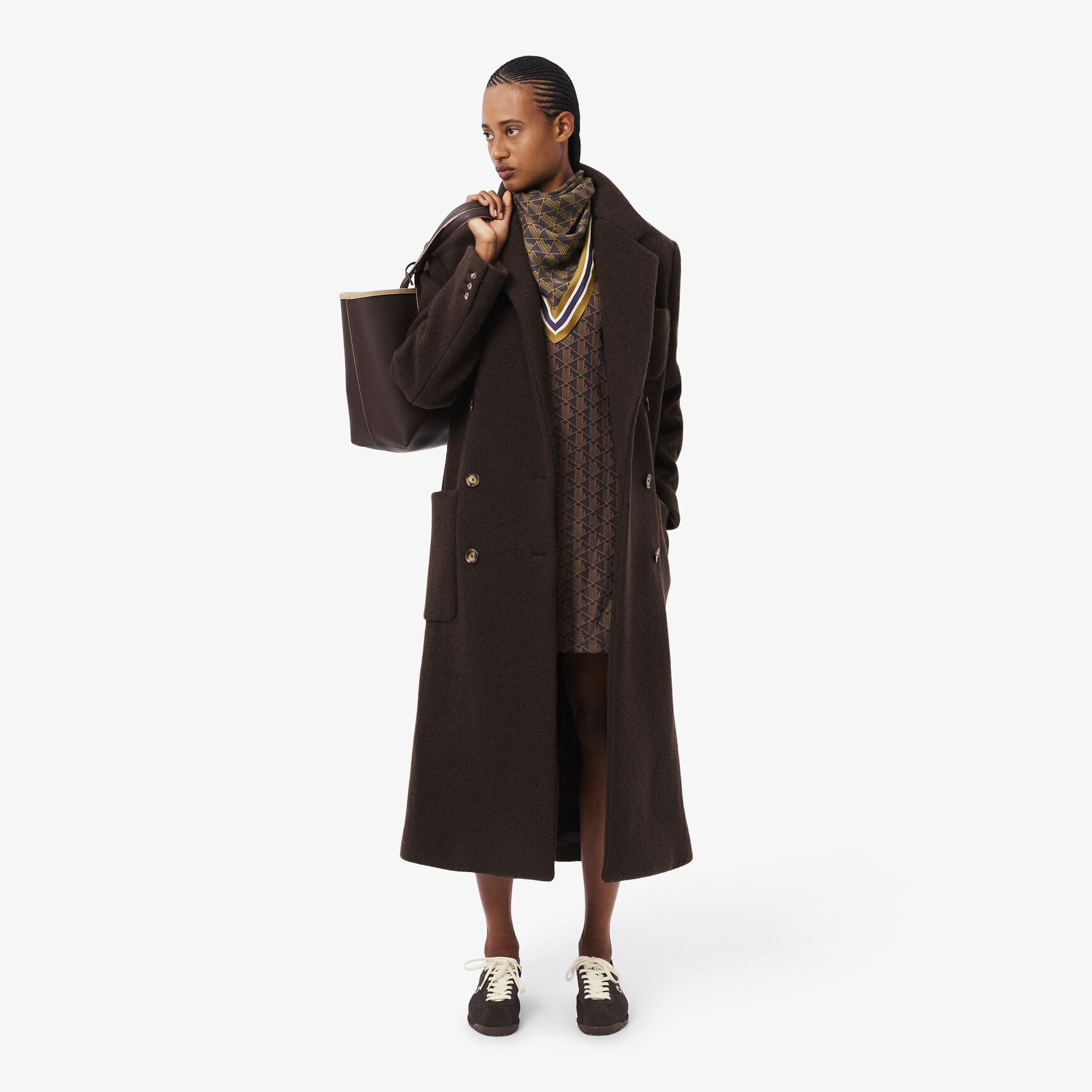 Monogram Print Scarf Monogram Print Scarf