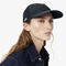 lacoste cotton denim tie accent cap