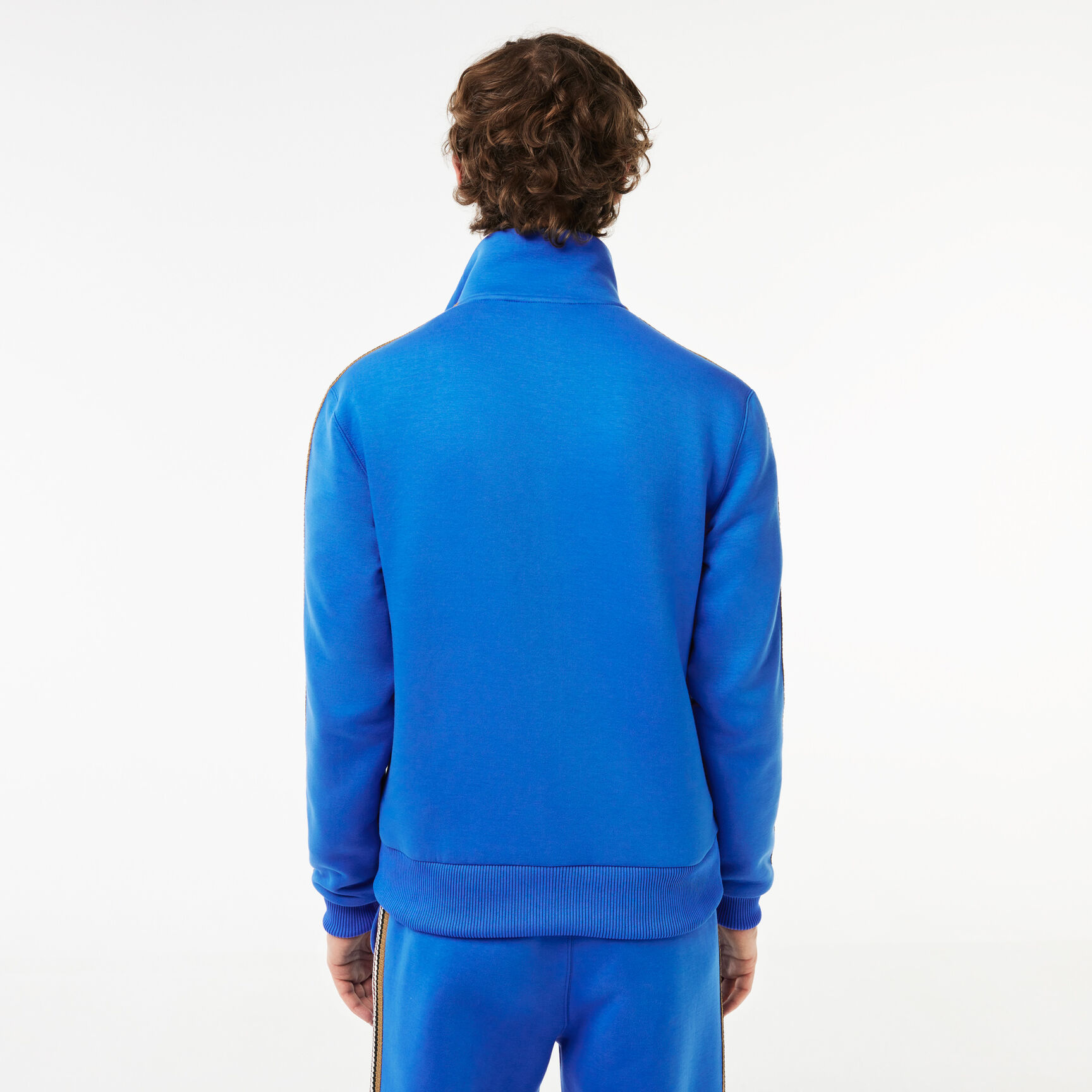 Paris French Made Zipped Colourblock Sweatshirt