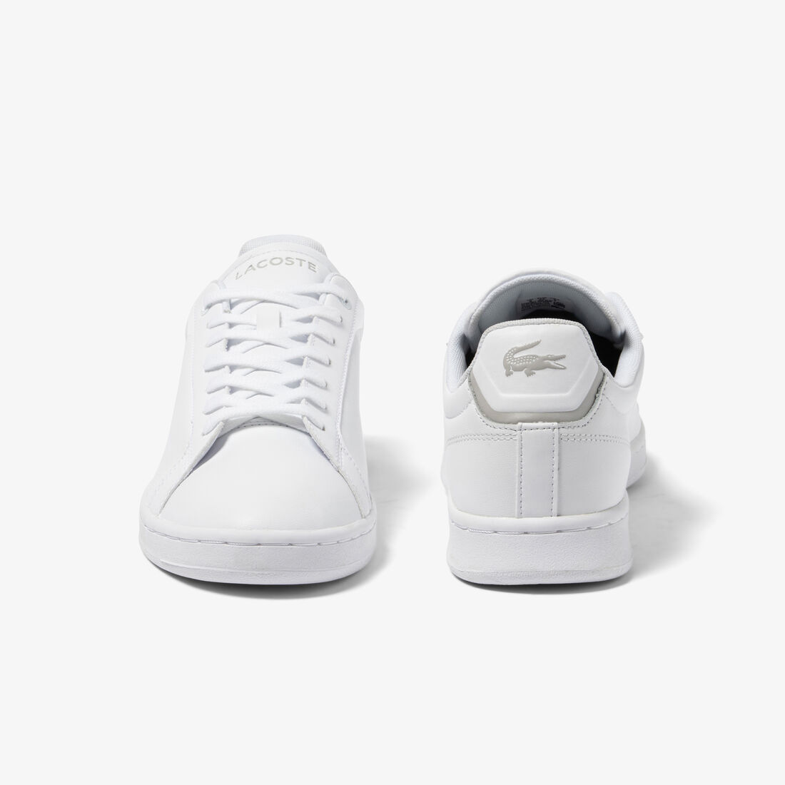 Men's Lacoste Carnaby Pro BL Leather Tonal Trainers Men's Lacoste Carnaby Pro BL Leather Tonal Trainers