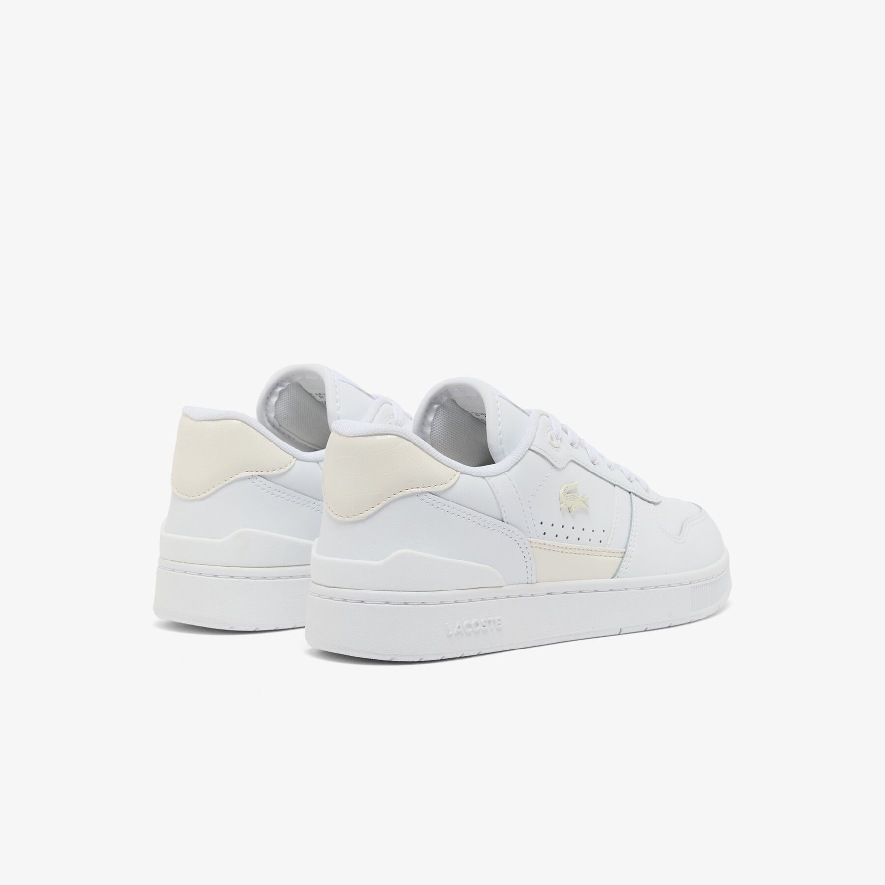 Women's T-Clip Set Leather Sneakers lacoste women s t clip set leather sneakers