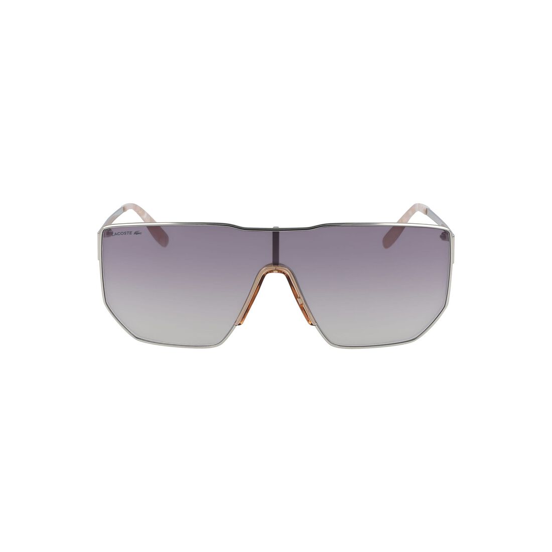 Unisex Shield Metal Urban Corner Sunglasses