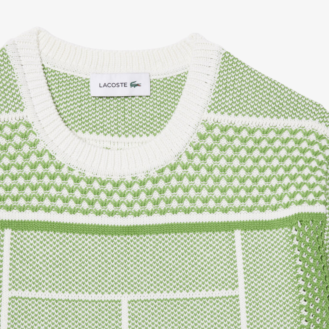 Tennis Court Jacquard Sweater Dress Tennis Court Jacquard Sweater Dress