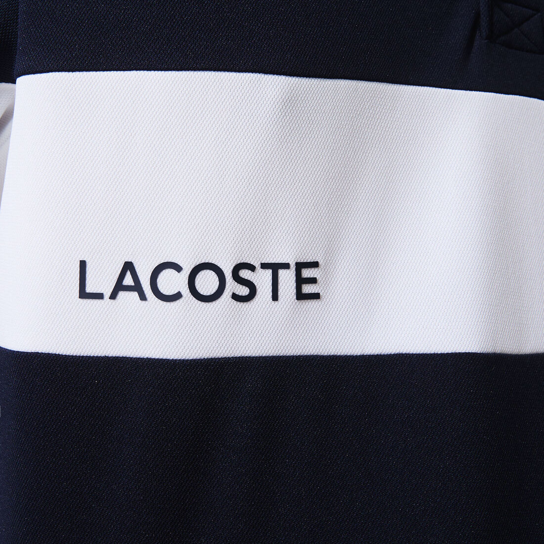 قميص بولو مقاوم مسامي للرجال مع كتل لونية مجموعة Lacoste SPORT قميص بولو مقاوم مسامي للرجال مع كتل لونية مجموعة Lacoste SPORT
