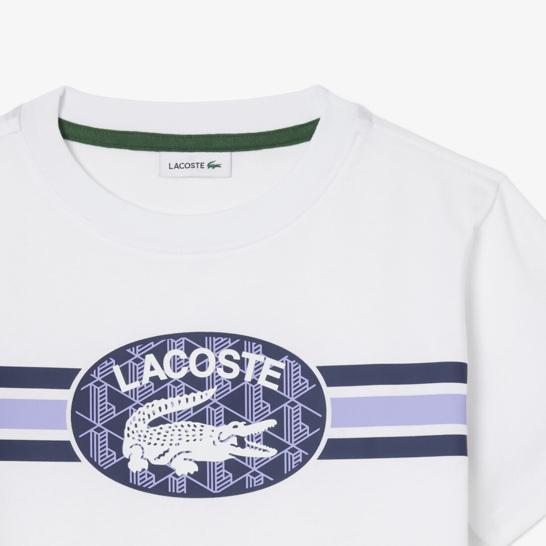 Monogram Print Cotton T-shirt Monogram Print Cotton T-shirt