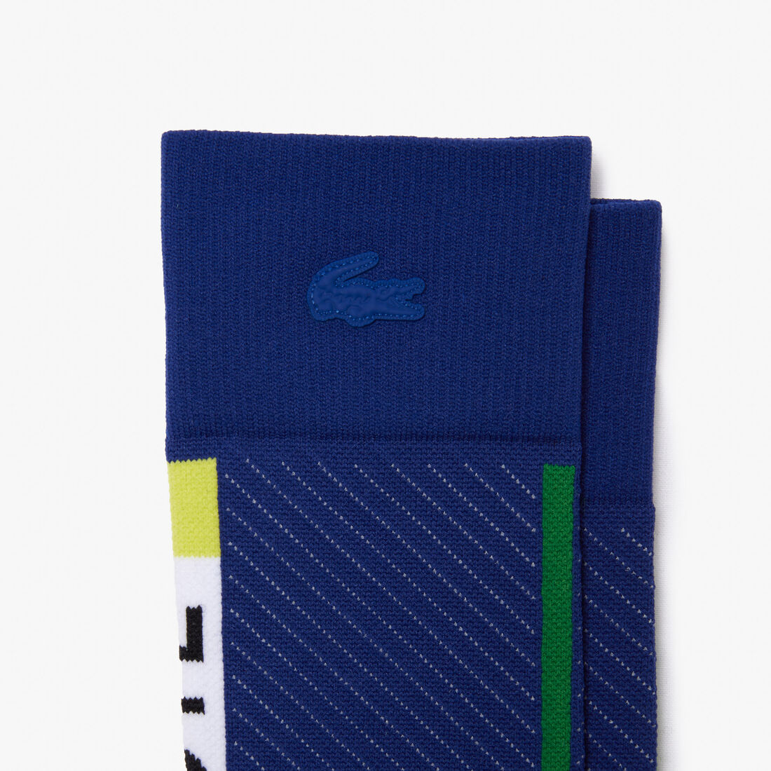 جوارب تنس طويلة بأجزاء مضغوطة للرجال مجموعة Lacoste SPORT جوارب تنس طويلة بأجزاء مضغوطة للرجال مجموعة Lacoste SPORT
