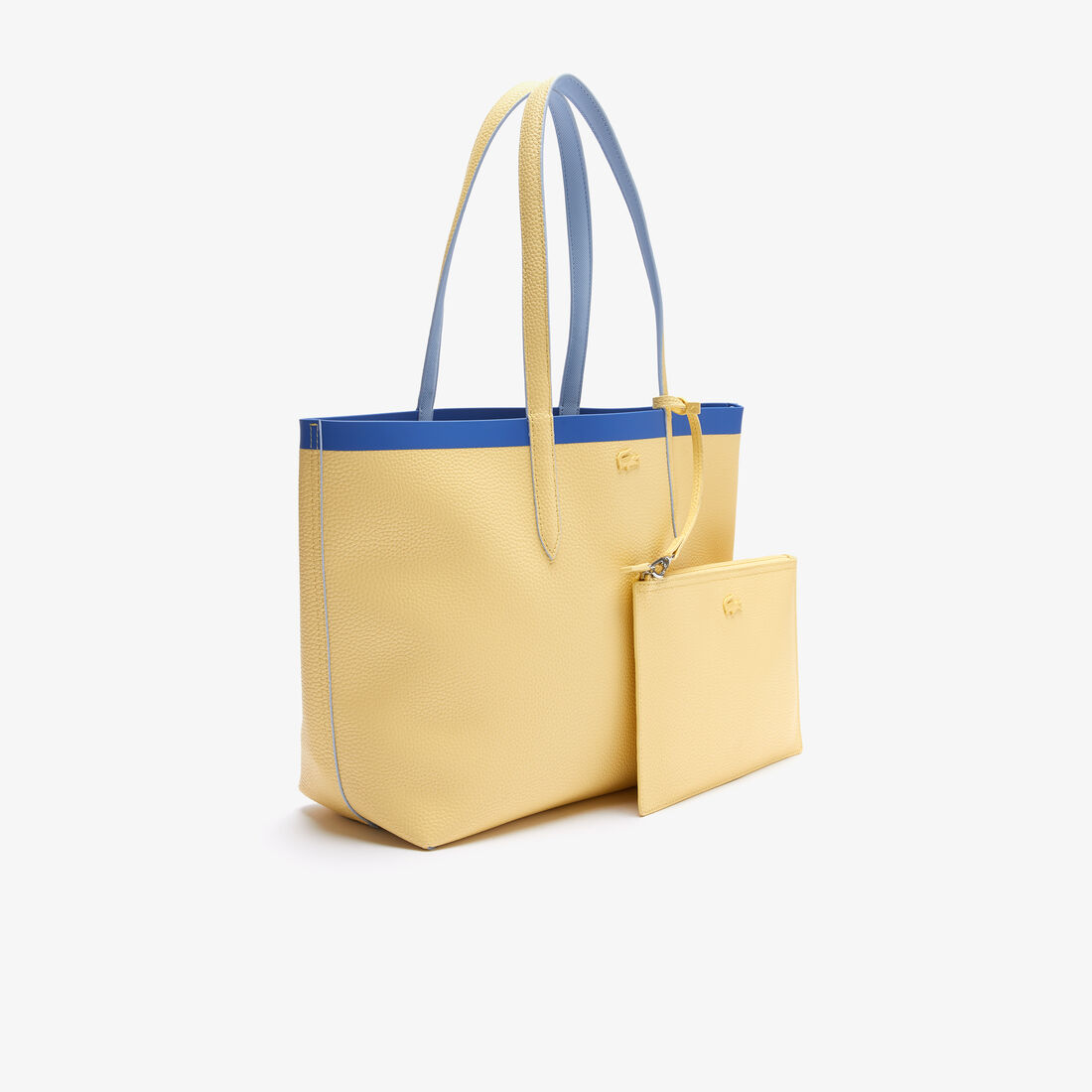 Women's Anna Reversible Contrast Band Coated Canvas Tote Bag Women's Anna Reversible Contrast Band Coated Canvas Tote Bag