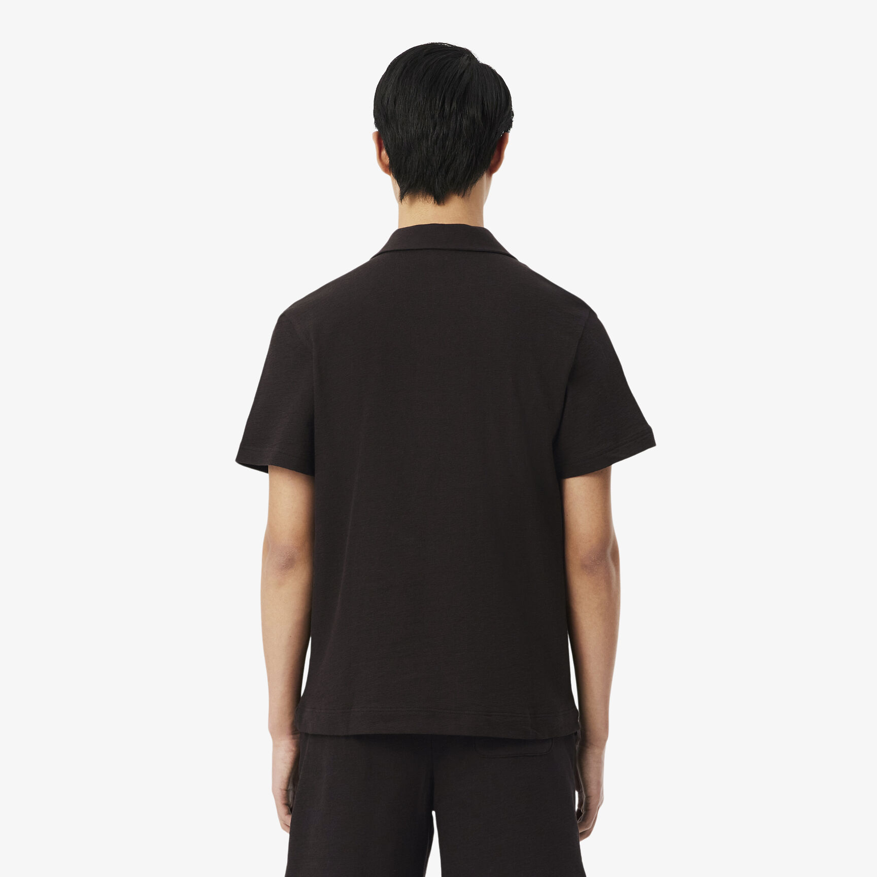 Classic Fit Textured Polo Shirt