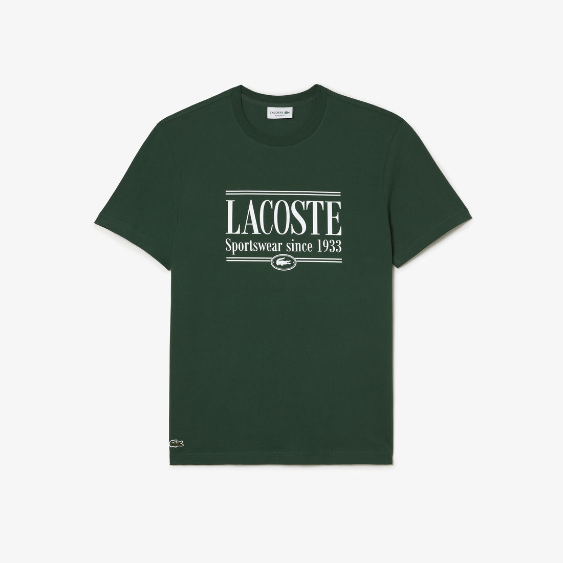 Men's Lacoste Regular Fit Jersey T-shirt Men's Lacoste Regular Fit Jersey T-shirt