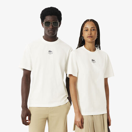 Signature Print Cotton T-shirt