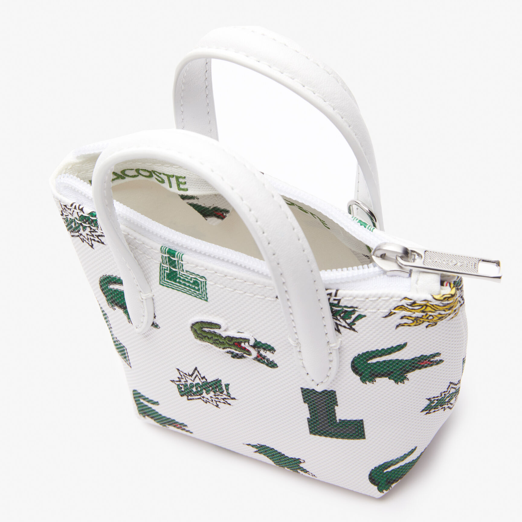 Women's Lacoste Holiday Comic Print Nano Bag Women's Lacoste Holiday Comic Print Nano Bag