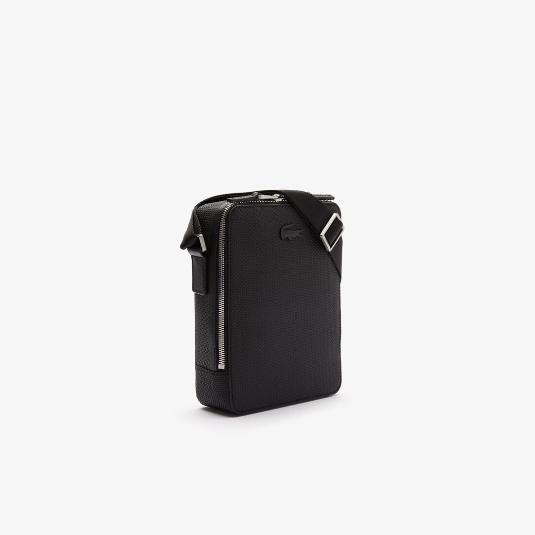 Chantaco Pique Leather Shoulder Bag lacoste chantaco pique leather shoulder bag