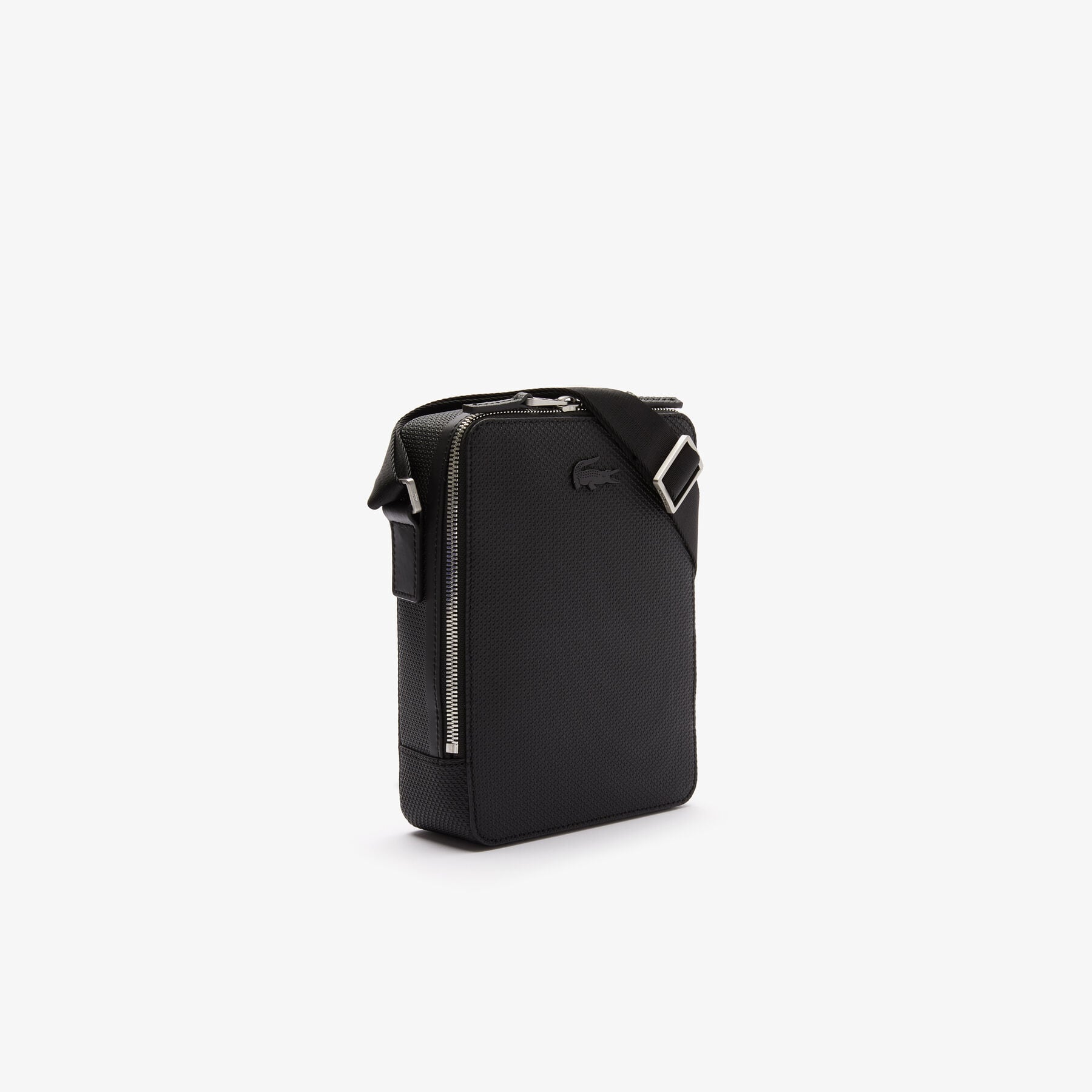Chantaco Pique Leather Shoulder Bag lacoste chantaco pique leather shoulder bag