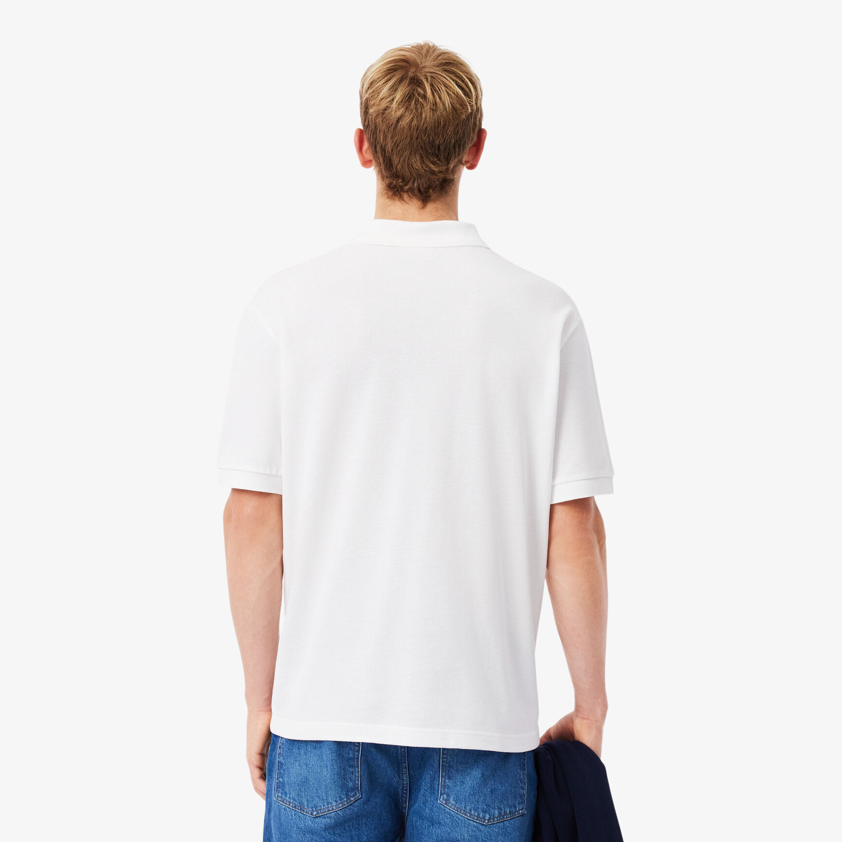 Loose Fit Heavy Pique Polo Shirt