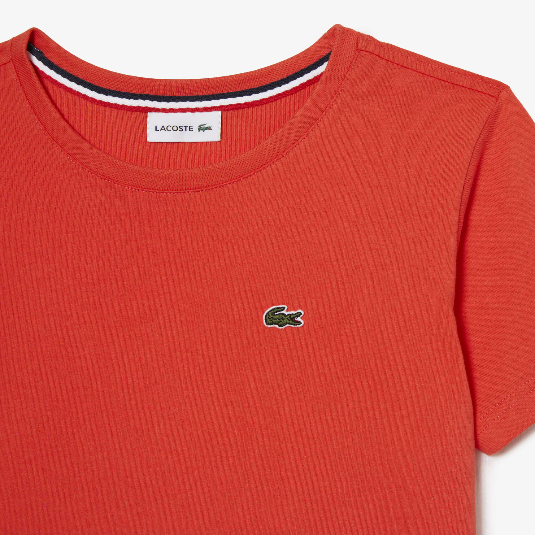 Kids' Crew Neck Cotton Jersey T-shirt