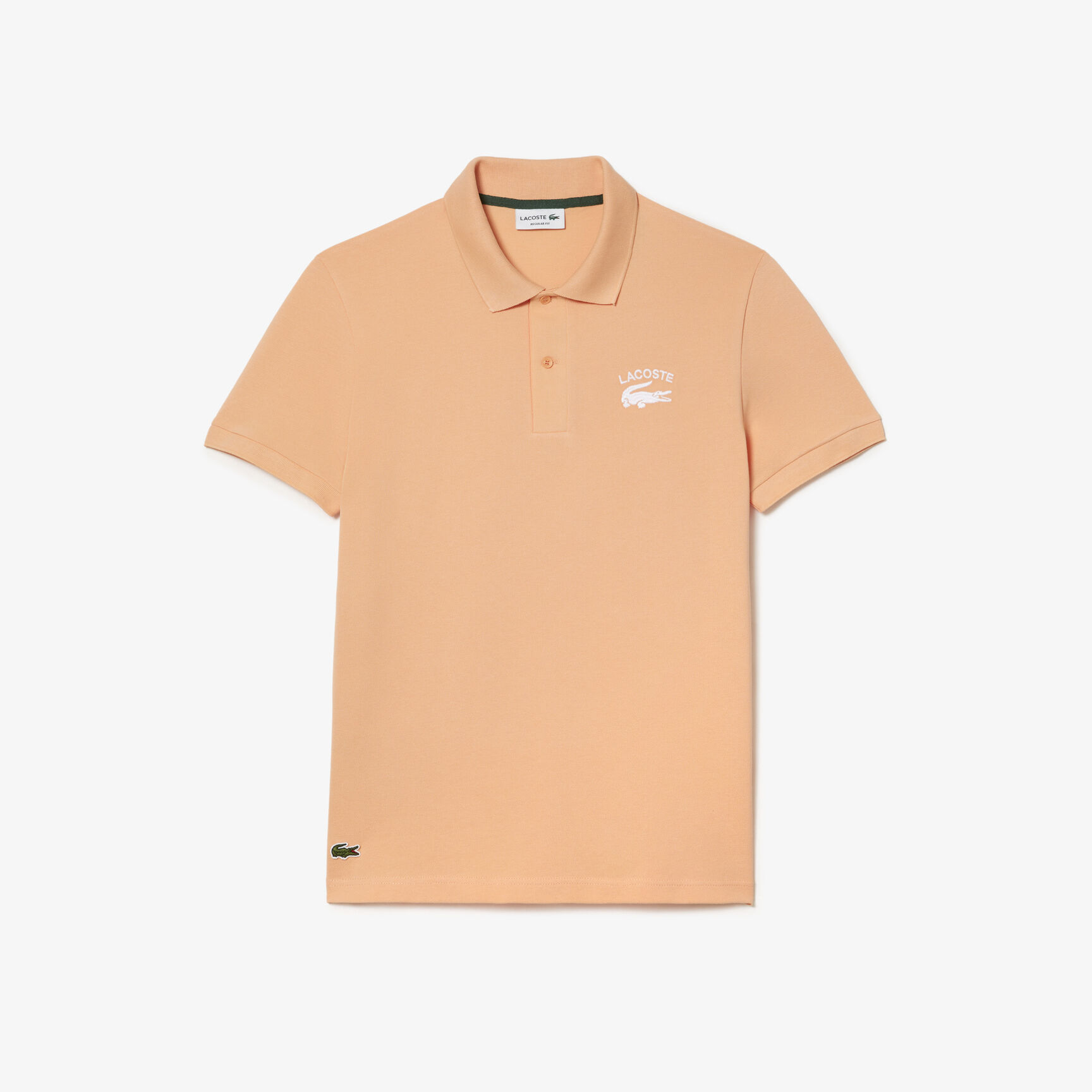 Men's Lacoste Branded Stretch Mini Piqu&eacute; Polo