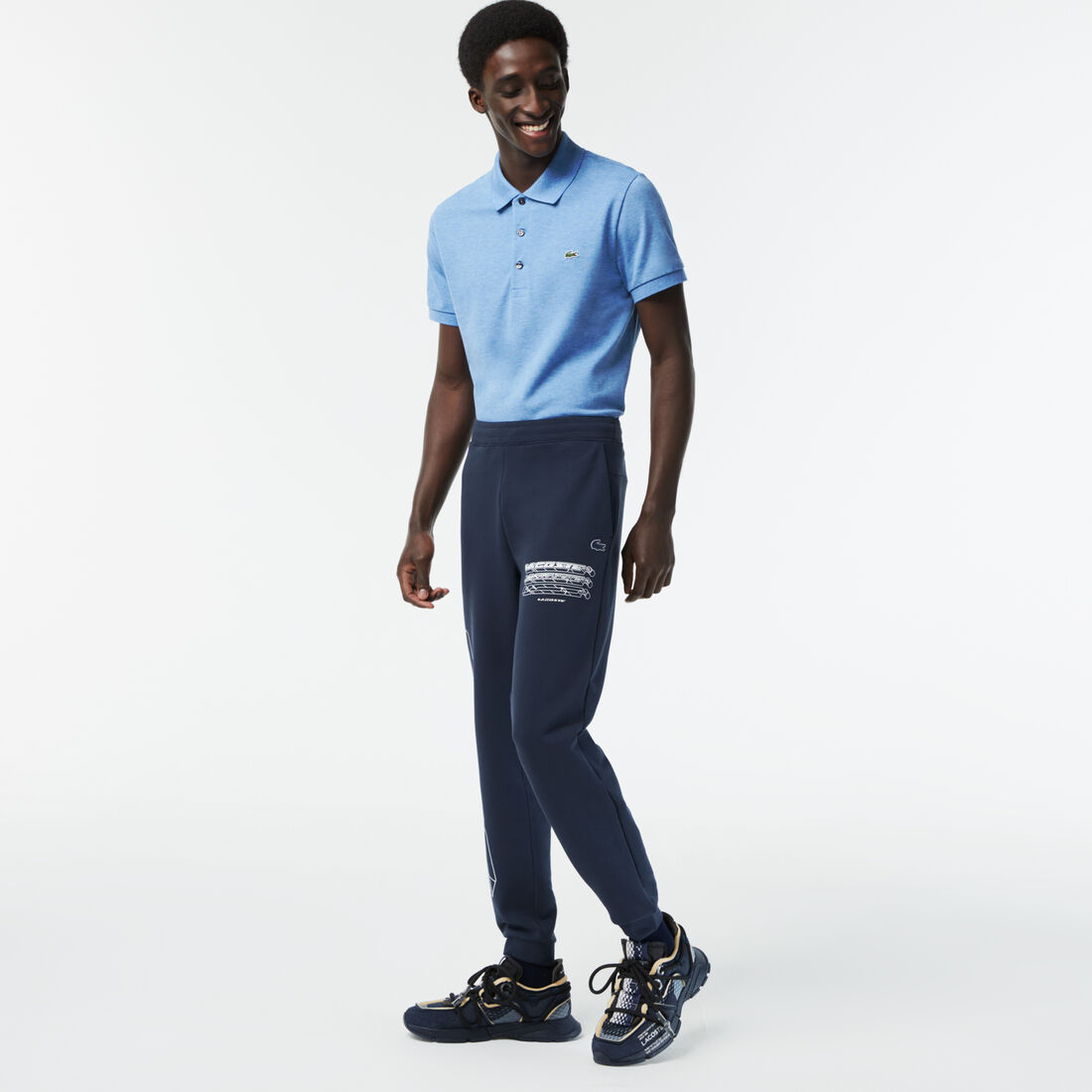 Men’s Lacoste Slim Fit Double-Sided Track Pants