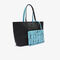 women s lacoste x peanuts zippered print pouch large shopper bag