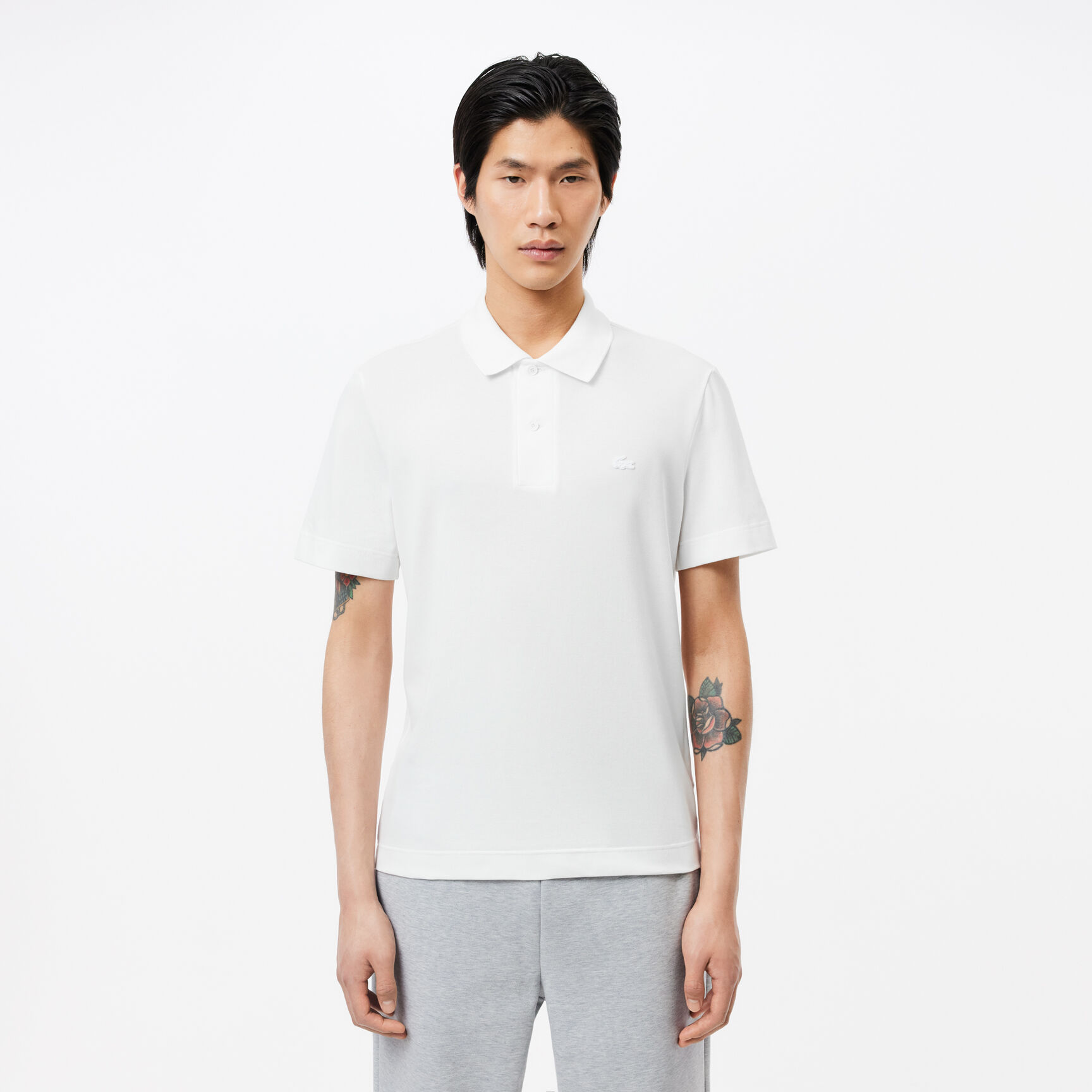 Regular Fit Lacoste Movement Pique Polo Shirt Regular Fit Lacoste Movement Pique Polo Shirt