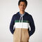 Men's Colourblock Fleece Zippered Hooded Sweatshirt lacoste men s colourblock fleece zippered hooded sweatshirt