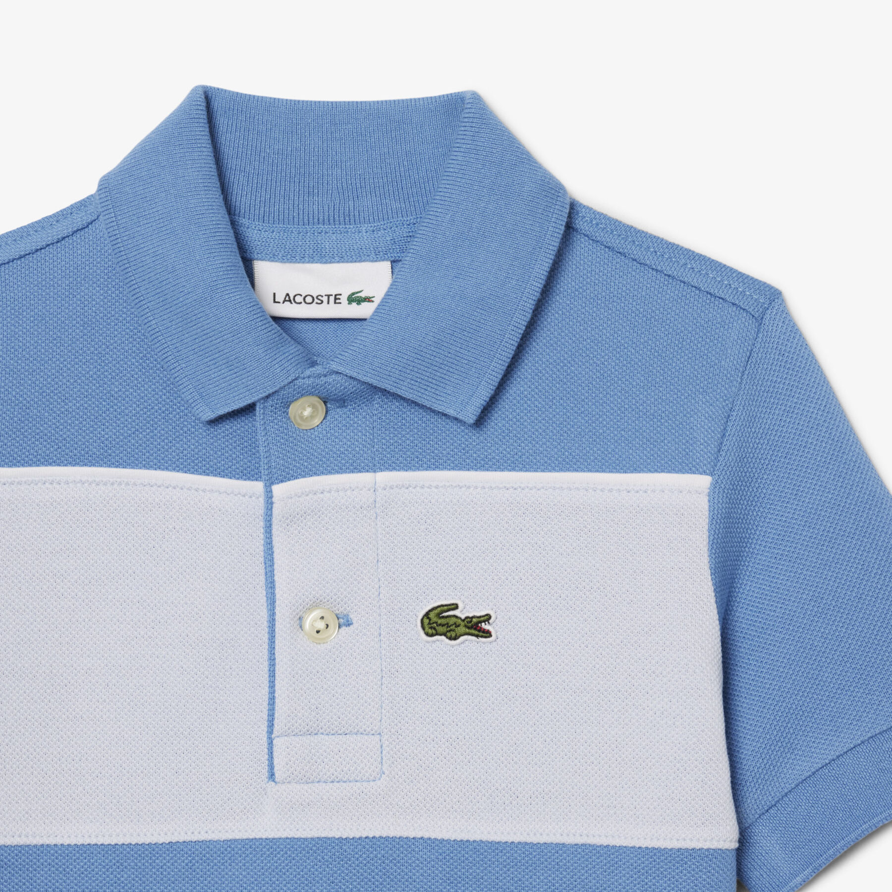 Colorblock Petit Pique Polo Shirt lacoste colorblock petit pique polo shirt